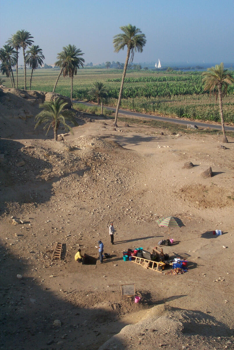 NH2B Excavation Area at El Hibeh, Egypt